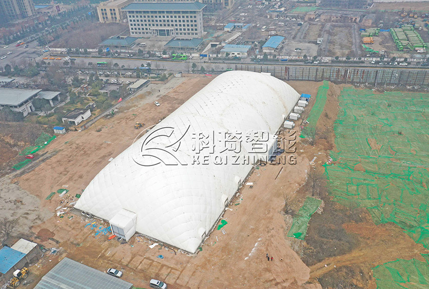 氣膜建筑工業(yè)倉儲_米辰氣膜館