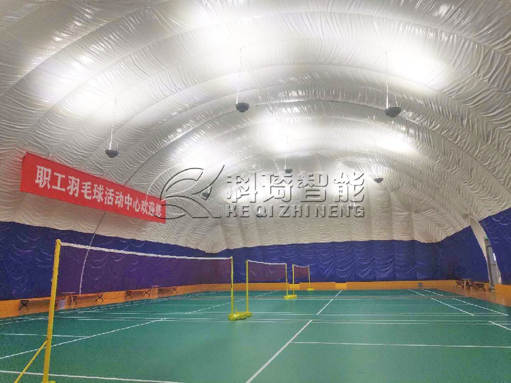 氣膜建筑產(chǎn)品知識_搭建氣膜羽毛球館的奇妙之旅