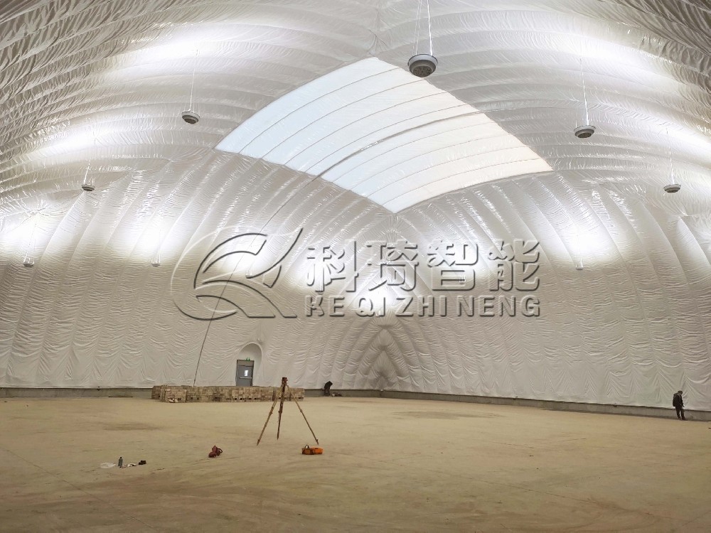 氣膜建筑產(chǎn)品知識_一兩個月就能完成搭建的氣膜建筑，這速度太快了