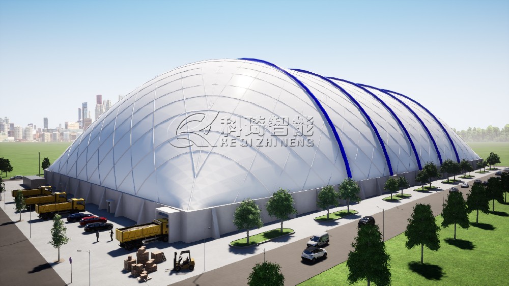 氣膜建筑產(chǎn)品知識(shí)_氣膜儲(chǔ)煤棚：為煤炭?jī)?chǔ)存提供了安全保障