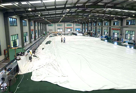 科琦氣膜加工車(chē)間